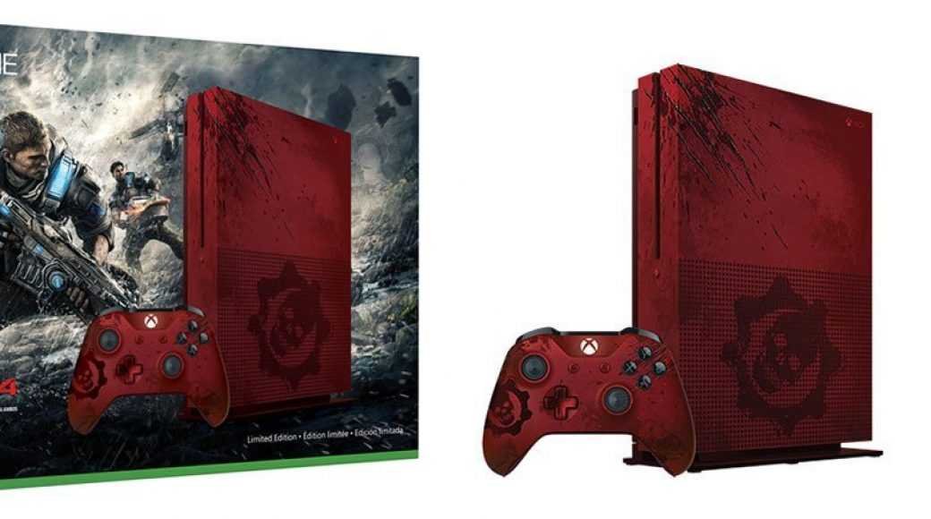 Gears of War 4 Xbox One S Limited Edition Bundle Up On Amazon
